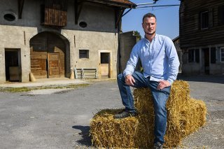 Le projet sera piloté par l'agriculteur Jonas Porchet (photo), en collaboration avec le maraîcher Maxime Reuse.